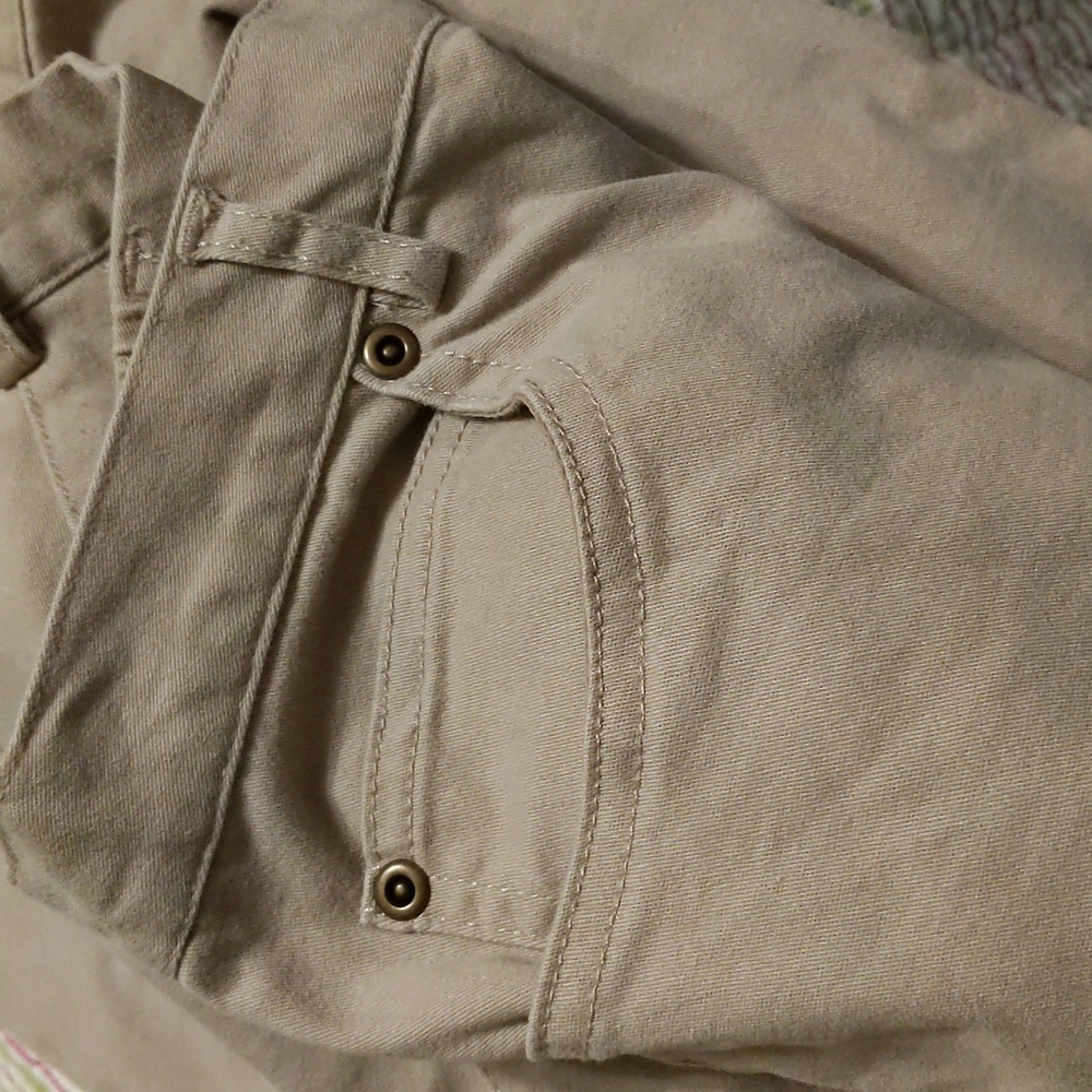 Ruby Red khakis size 12 - Picture 4 of 6